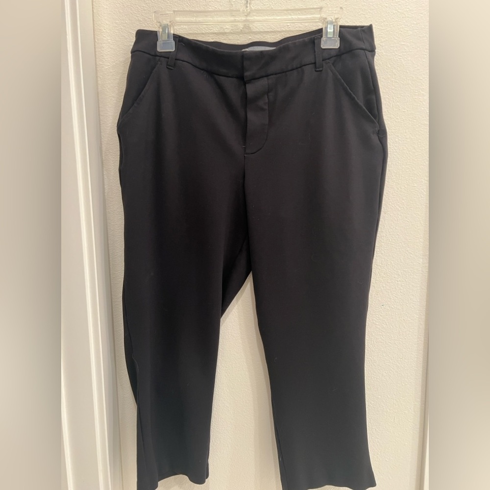 Wit & Wisdom Women’s Black Cropped Dress Pants
